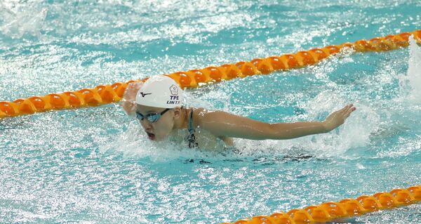 ▲王冠閎在沒有熱身下就游出50蝶個人第三佳成績、年僅15歲的林子芸在女子200蝶摘金、李姵萱今在女子100自摘下第三金。（圖／游泳協會提供）