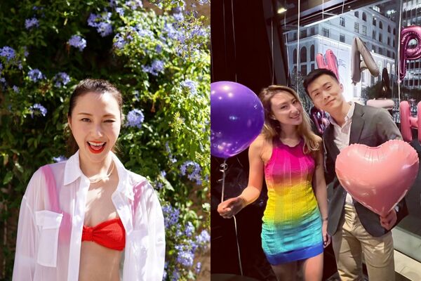 ▲▼賭王千金何超雲爆分手消防員未婚夫。（圖／翻攝自何超雲IG、微博）