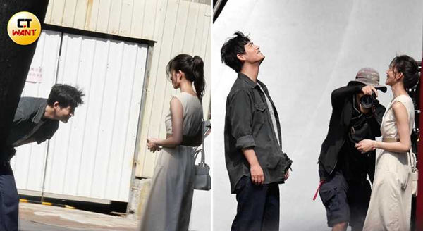 片場直擊／周渝民帥氣當黃牛現身電影街　使出把妹招數耍帥逗樂張鈞甯