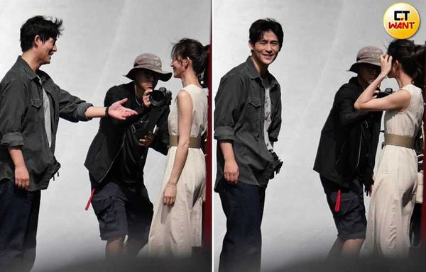 片場直擊／周渝民帥氣當黃牛現身電影街　使出把妹招數耍帥逗樂張鈞甯