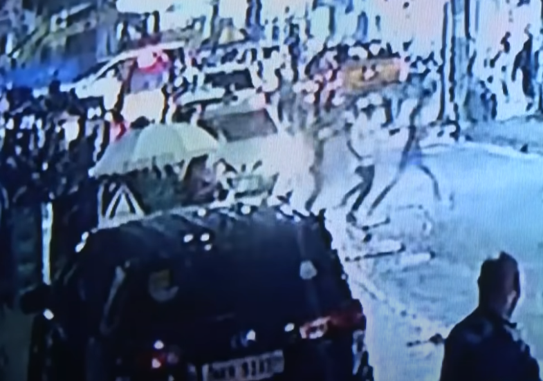 ▲▼剛從賭場回飯店！2日籍男「菲律賓街頭遭槍斃」　行兇畫面曝光。（圖／翻攝自X）