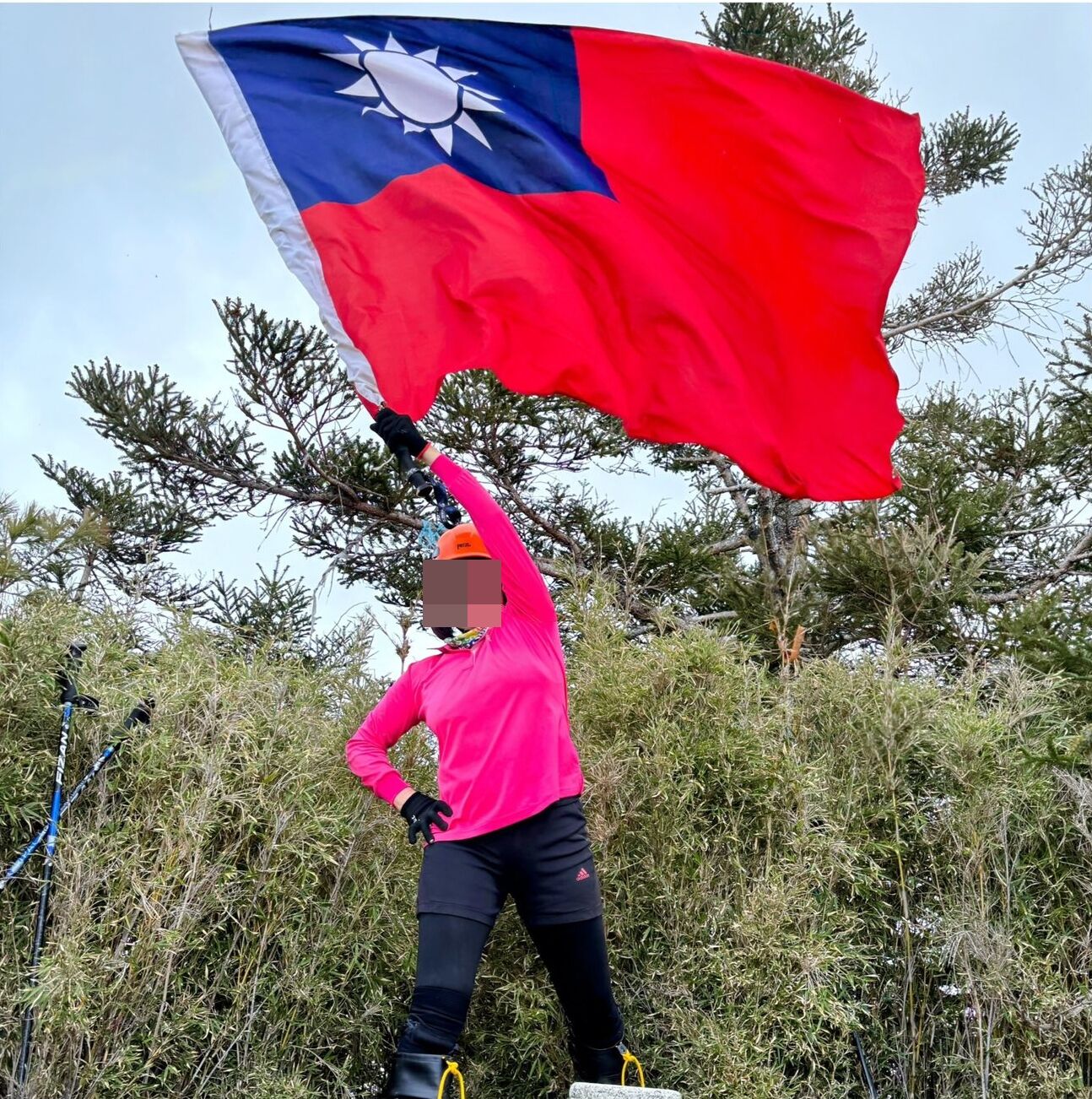 ▲▼南投可樂可樂安山山難，罹難的詹姓女山友是桃園市特搜義消。（圖／翻攝詹女臉書）