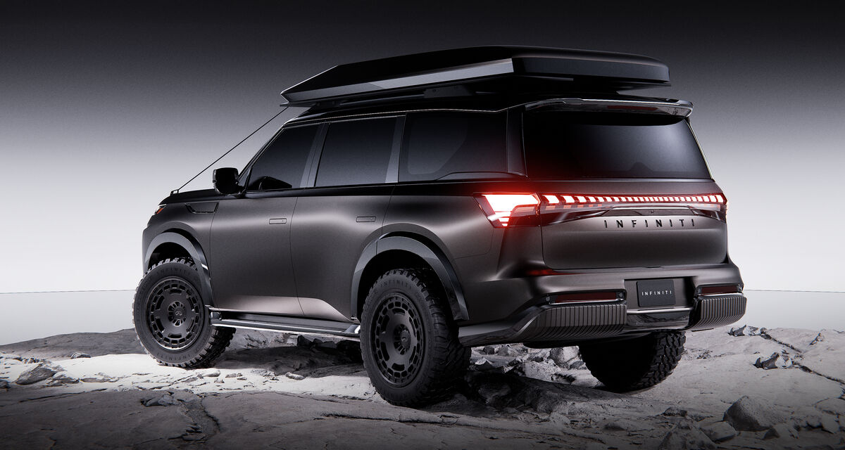 ▲QX80 Track Spec、QX80 Terrain Spec概念。（圖／翻攝自Infiniti）