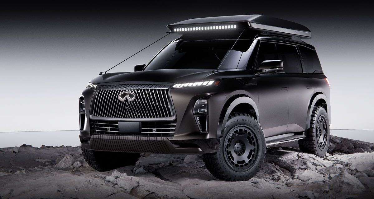 ▲QX80 Track Spec、QX80 Terrain Spec概念。（圖／翻攝自Infiniti）