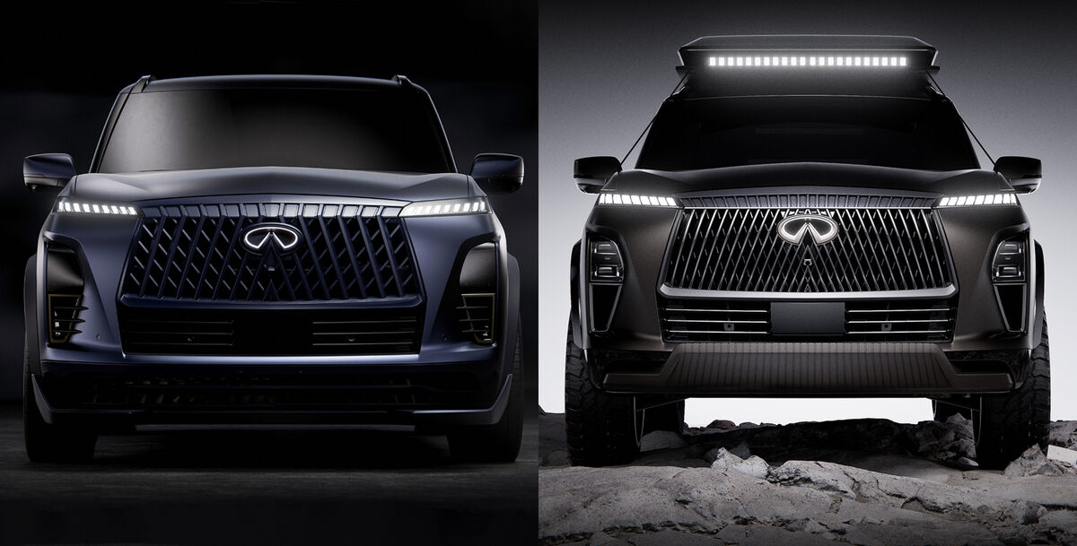 ▲QX80 Track Spec、QX80 Terrain Spec概念。（圖／翻攝自Infiniti）
