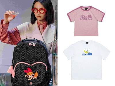 小黃人Mark Gonzales聯名百事可樂潮T!飛天小女警Kipling夢幻包一次看