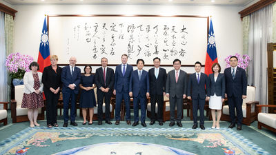 美國布魯金斯研究院訪台 林佳龍:堅守共同價值抵禦威權滲透