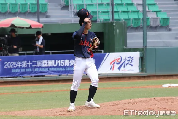 ▲日本「獨掌」投手初登板。（圖／記者楊舒帆攝）