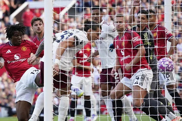 ▲卡拉費奧里（Riccardo Calafiori）。（圖／達志影像／美聯社）