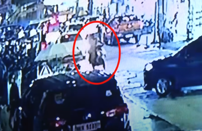 ▲▼死者一行人從計程車下車後，隨即遭遇槍擊，同行友人與路人聽聞槍響四處逃竄。（圖／翻攝自X）