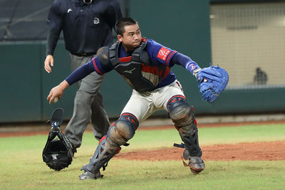 U12見過大場面！王羽翔U15先發蹲捕不緊張　霸氣喊目標個人獎