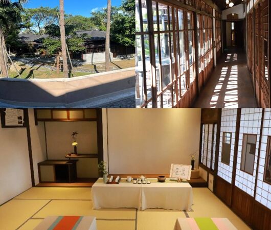 ▲高遠新村歷史建築內外觀。（圖／基隆港務分公司）