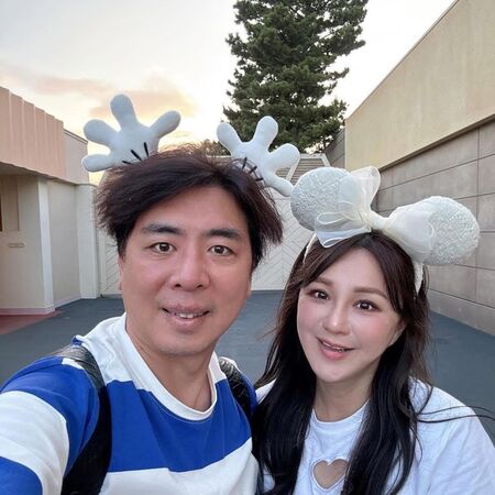 ▲▼梁赫群、Stacey。（圖／翻攝自Facebook／梁赫群）