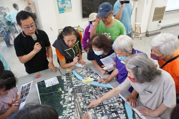 ▲新北瑞芳龍潭里防災演練。（圖／新北市社會局提供）