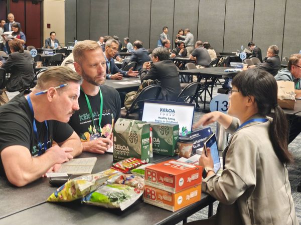 ▲「美國商機日」活動促成30家台灣指標性廠商與50家美國企業進行140場一對一洽談，深化台美產業鏈合作與商業連結。（圖／貿協提供）