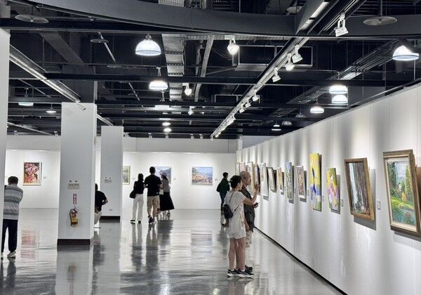 ▲「跨世紀-永恆之界」藝術大展