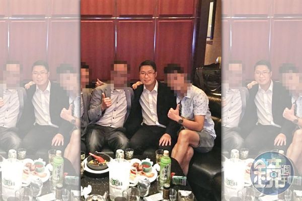 被稱為「天才工程師」的黃鶴樓（中）因債務問題，淪為犯罪集團首腦。（讀者提供）