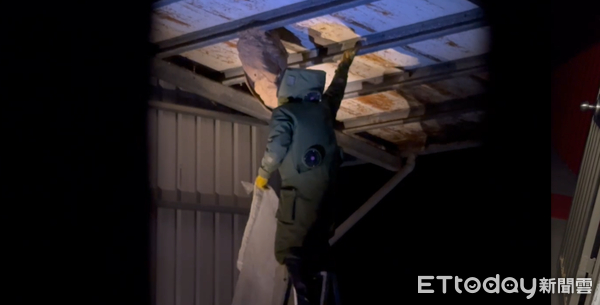 ▲▼ 中平街發現巨型虎頭蜂窩　施偉政議員服務處即刻通報處理 。（圖／記者郭世賢翻攝）