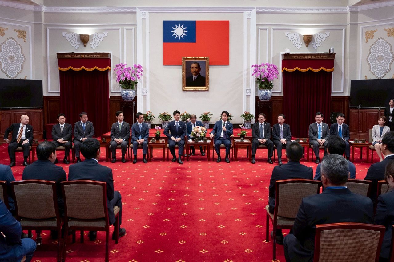 賴清德接見日本自民黨青年局訪團　中曾根：台日關係史上最好