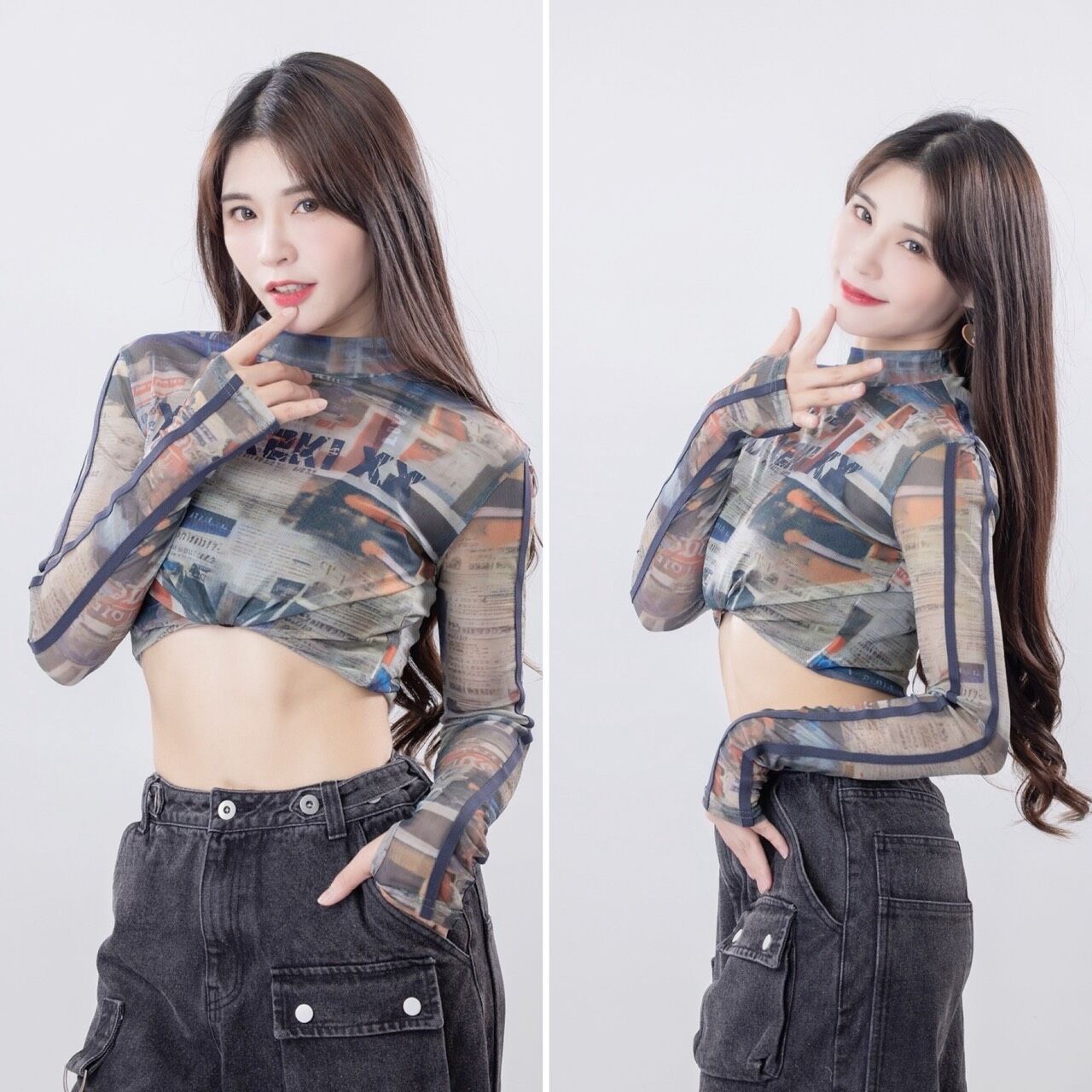 ▲▼桃園雲豹飛將職業排球隊成立啦啦隊，陸筱晴出任總監；表演藝術畢業的羽娜，擁有超甜美的笑容；廷廷擁有豐富經驗，職業棒球籃球都表演過             。（圖／桃園雲豹飛將提供）