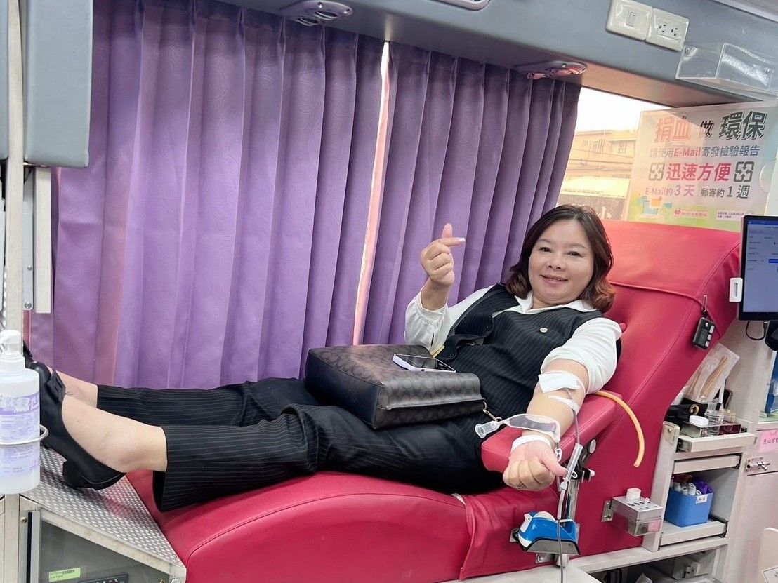 桃園永慶加盟四品牌捐血請吃金色三麥！千人響應熱血爆棚（圖／永慶房產集團提供）