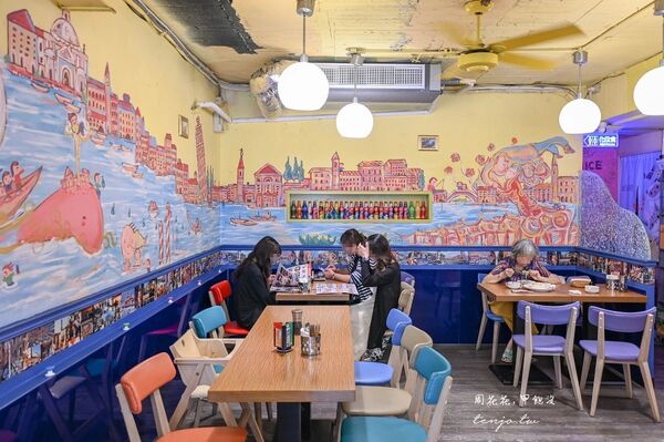 ▲▼威尼斯義大利餐廳。（圖／部落客周花花授權提供）