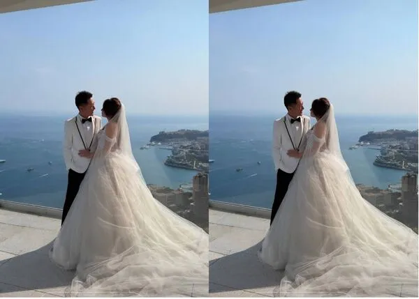 ▲林千又在南法舉辦婚禮。（圖／林千又提供）