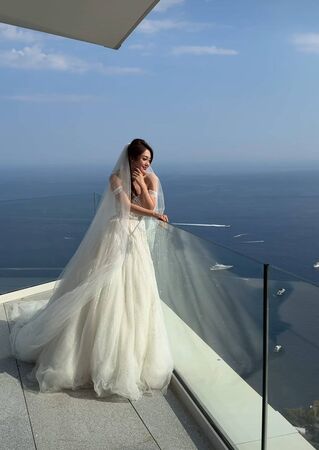 ▲林千又在南法舉辦婚禮。（圖／林千又提供）