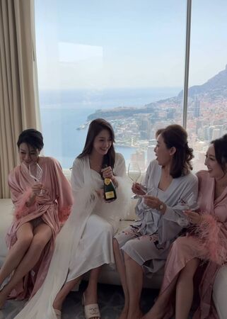 ▲林千又在南法舉辦婚禮。（圖／林千又提供）