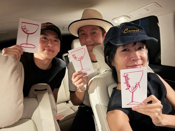 ▲GD生日眾星歡慶！現身「不能笑派對」超崩潰　BIGBANG隔天迎19周年 。（圖／翻攝自洪真慶IG）