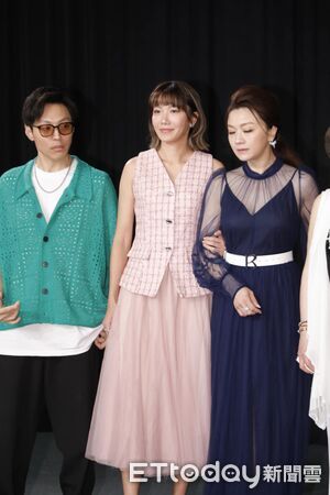 ▲大牙離婚後首度公開露面。（圖／記者湯興漢攝）