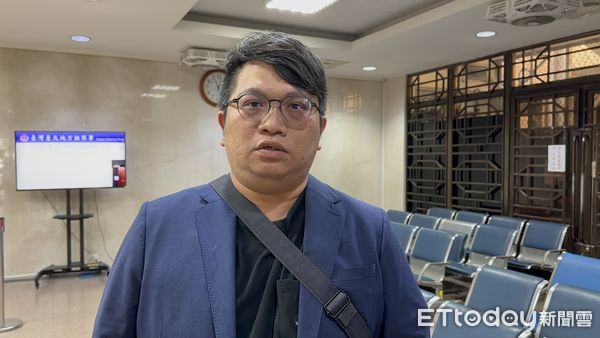 ▲台中立委羅廷瑋罷免案領銜人呱呱林熲珉。（圖／記者劉昌松攝）