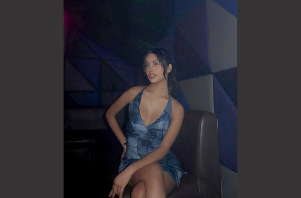 ▲大安警方查獲賣淫的菲國男子薩凱外貌亮麗。（圖／民眾提供） 