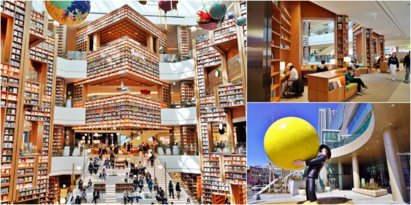 ▲▼Starfield星空圖書館。（圖／部落客mika授權提供）