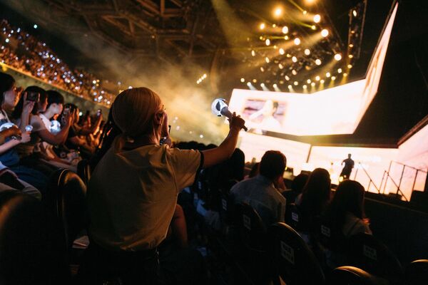 ▲朴寶劍見面會主持人是Lulu。（圖／翻攝自Lulu臉書）