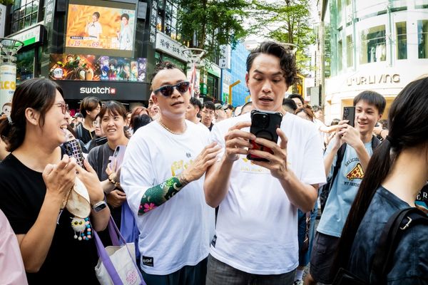 ▲《角頭&mdash;鬥陣欸》西門町掃街見面會。（圖／曼尼娛樂提供）