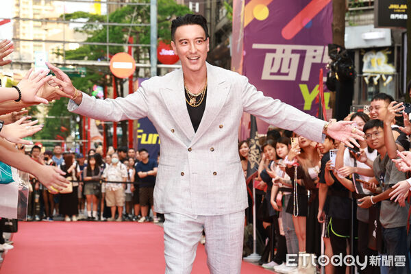 ▲▼   《角頭－鬥陣欸》見面會＋首映典禮大型記者會-王陽明 。（圖／記者黃克翔攝）