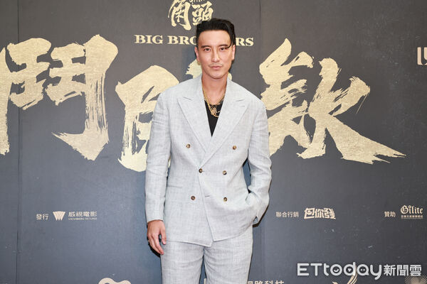 ▲▼   《角頭－鬥陣欸》見面會＋首映典禮大型記者會-王陽明 。（圖／記者黃克翔攝）