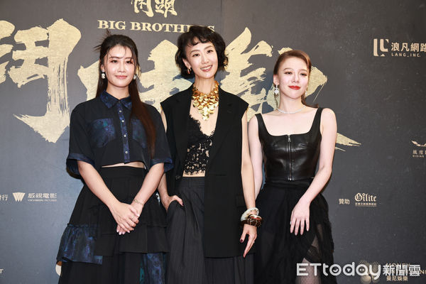 ▲▼ 《角頭－鬥陣欸》見面會＋首映典禮大型記者會-林真亦,陸明君,王宣。（圖／記者黃克翔攝）