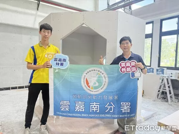 ▲劉宇恩為亞洲技能競賽備戰，日練14小時，誓言登上國際舞台奪牌。（記者林東良翻攝，下同）