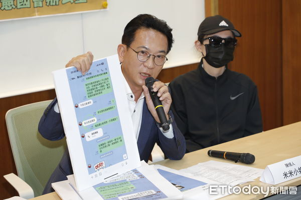 ▲▼民進黨立委林俊憲召開「小心試駕變仙人跳陷阱！業務設局逼買車後還求償百萬」記者會。（圖／記者湯興漢攝）