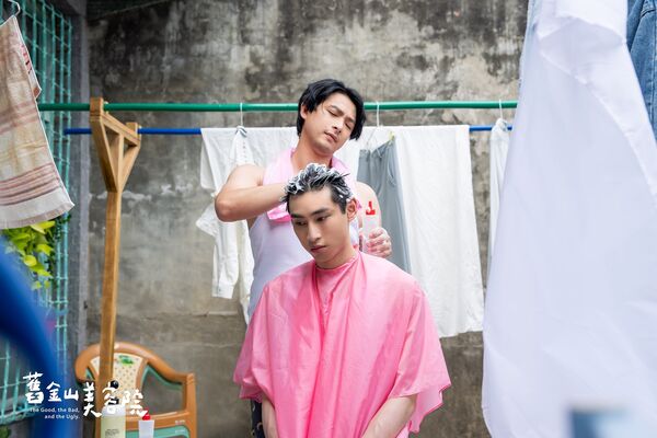 ▲劉品言、連晨翔、章廣辰、方志友、楊銘威主演的《舊金山美容院》定檔10月19日播出。（圖／TVBS提供）