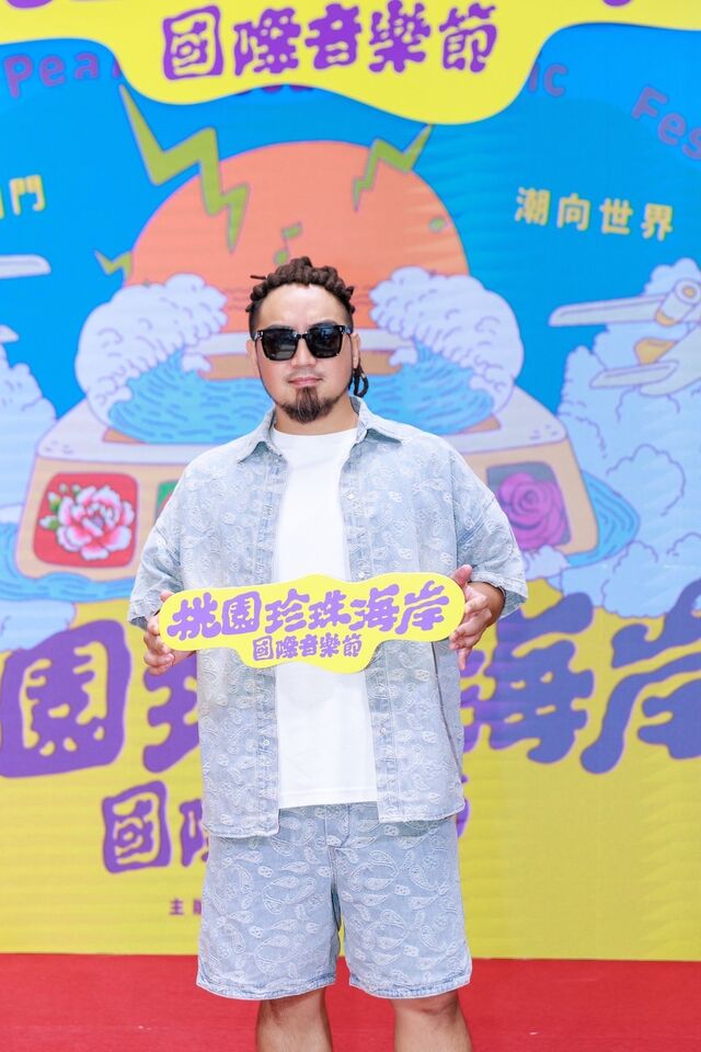 ▲▼Matzka出席桃園珍珠海岸國際音樂節記者會。（圖／桃園市政府提供）