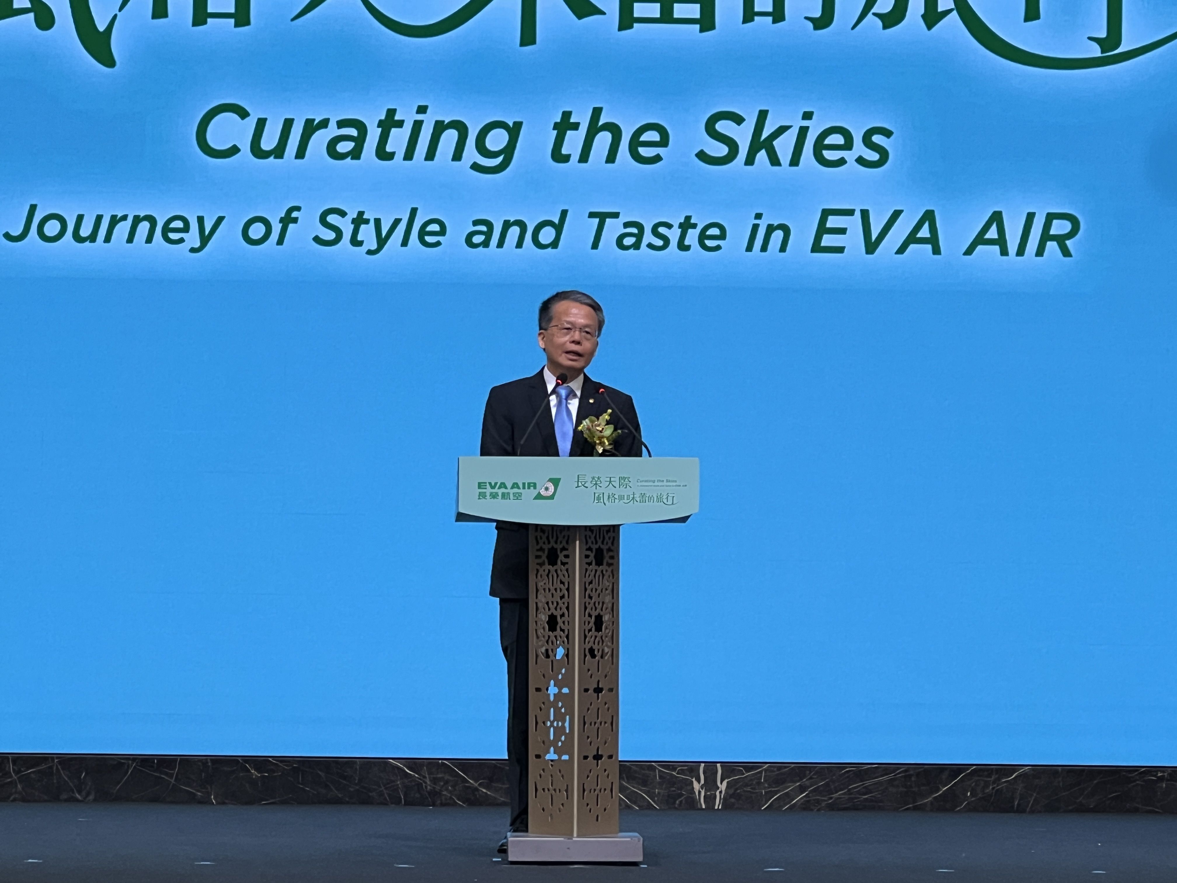 ▲▼長榮航總經理孫嘉明。（圖／記者高兆麟攝）