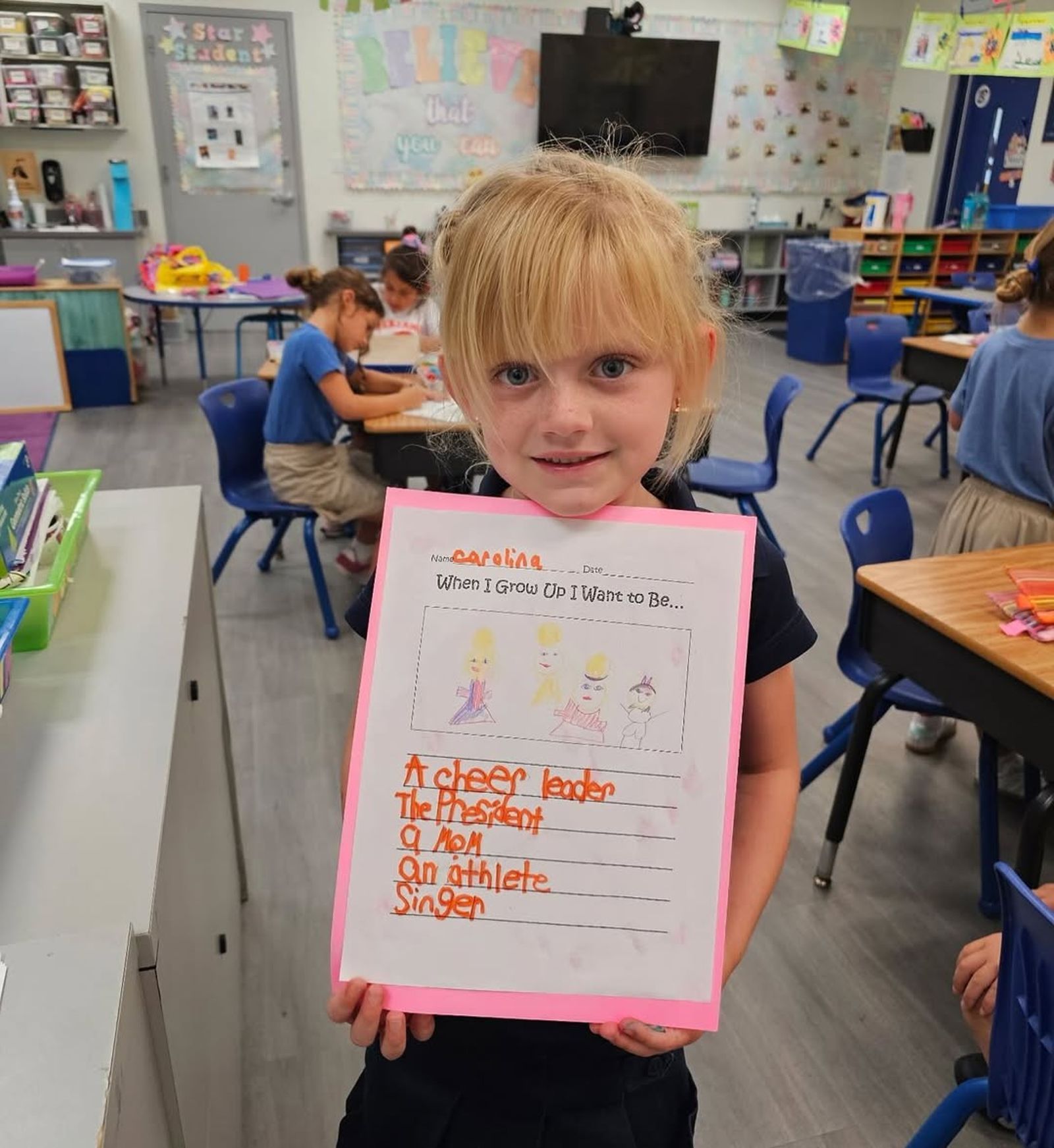 川普孫女慶6歲生日「長大也要當總統」！　披薩店開趴好萌