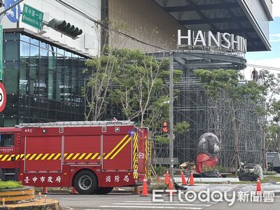 快訊／台中漢神洲際工地驚傳電梯吞人　2工人受困40mins被救出