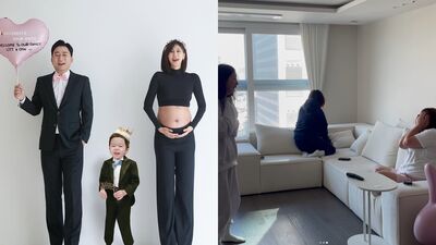 5年前痛別5歲愛子！41歲女星宣布「懷孕9個月了」　一家4口照引熱淚