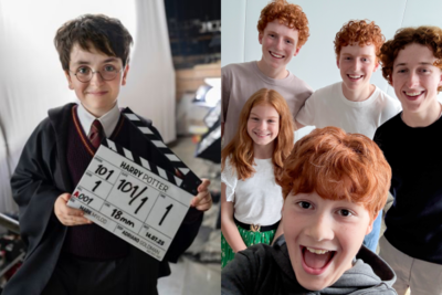 《哈利波特》衛斯理家族選角出爐！　「紅髮+雀斑」書迷狂讚神還原