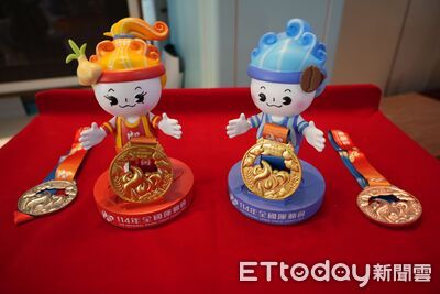 全運會獎座、獎牌、公仔與伴手禮亮相　融合雲林文化與在地特色