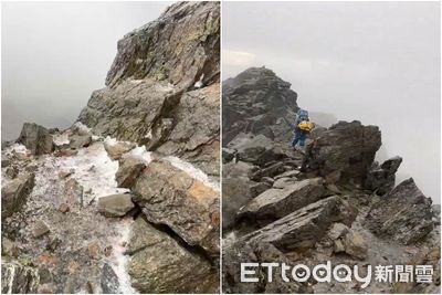 玉山東峰驚傳「被雷劈」 女山友頭部濺血!男求救全身麻痺